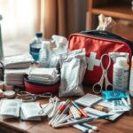 emergency First Aid kit can help you stay comfortable during power outages and be ready to evacuate.