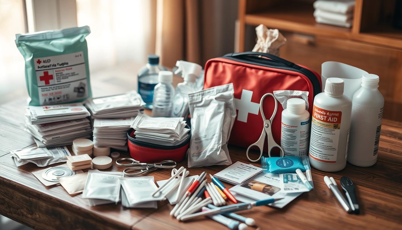 emergency First Aid kit can help you stay comfortable during power outages and be ready to evacuate.